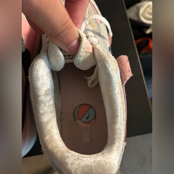 Nike Air Force 1 Shadow “Hoops Pack” – Medium Soft Pink Women Size 9 - Picture 6 of 6